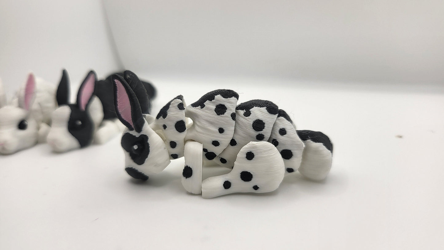 Small Baby Bunny Rabbit Articulated 3D Print