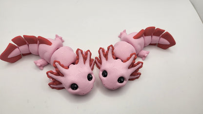 Mini Axolotls Articulated| 3D Print