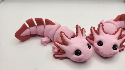Mini Axolotls Articulated| 3D Print