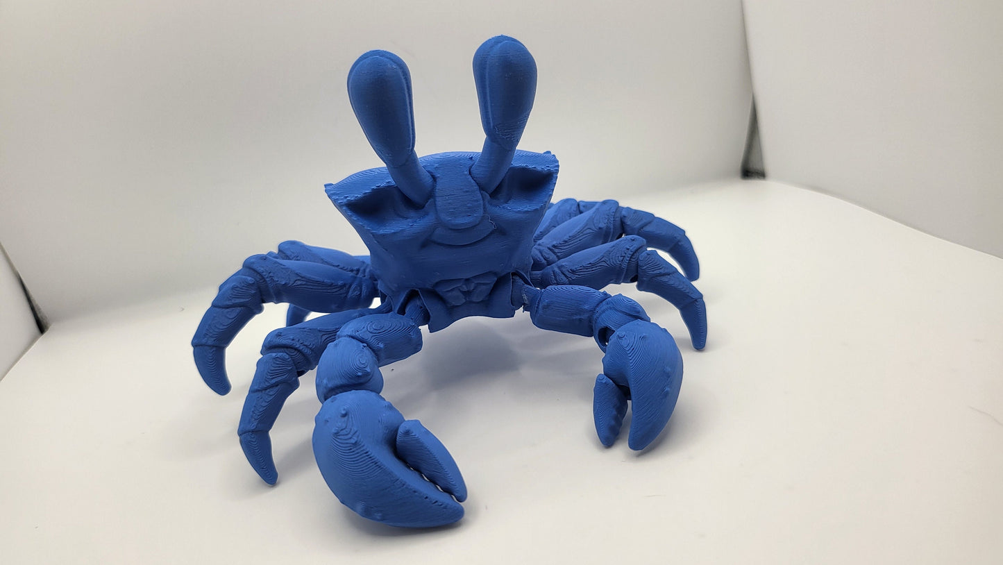 Ghost Crab Articulated 3D Print