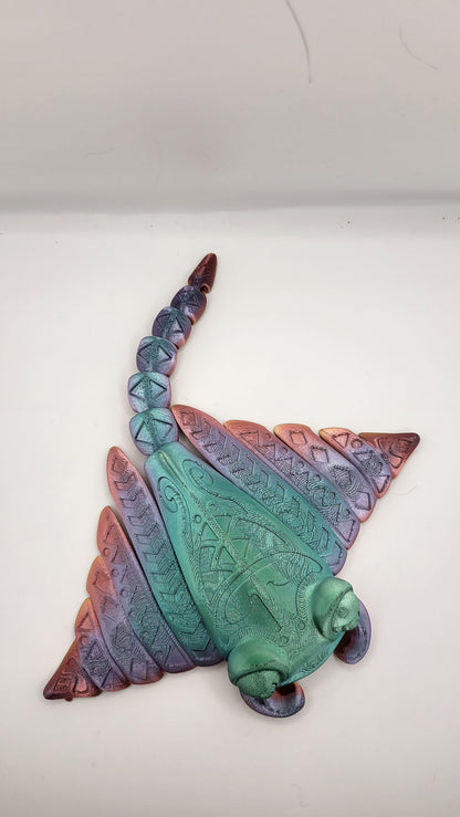 Manta Ray Flexi 3D Print