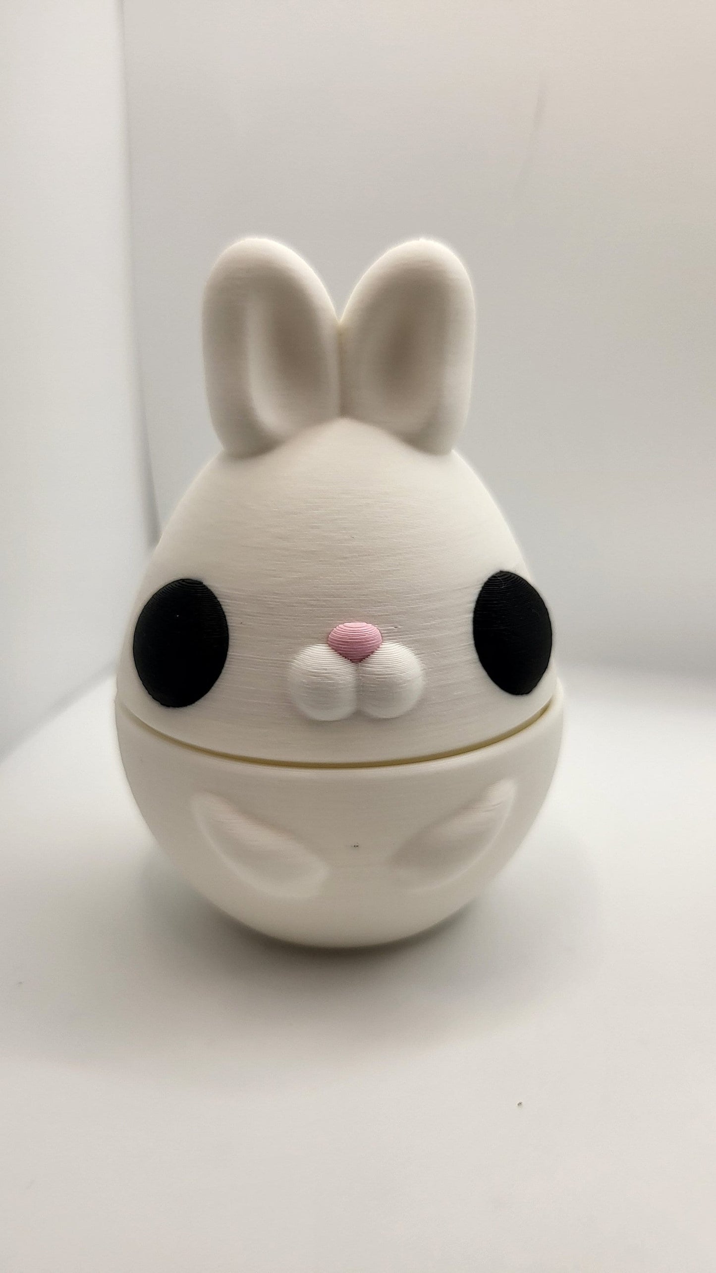 Tiny Cute Articulated Bunny - with Optional Bunny Shaped Easter Egg | 3D Print