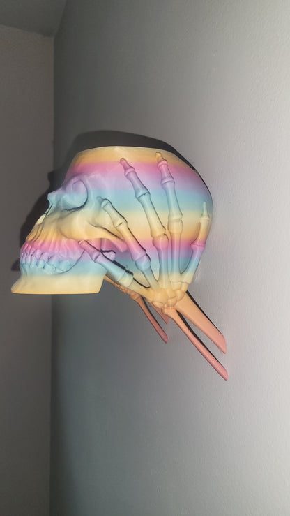 Deadhead Wall Storage 3D Print