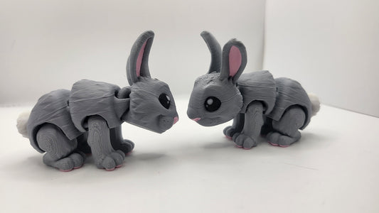 Mini Bunny Articulated 3D Print