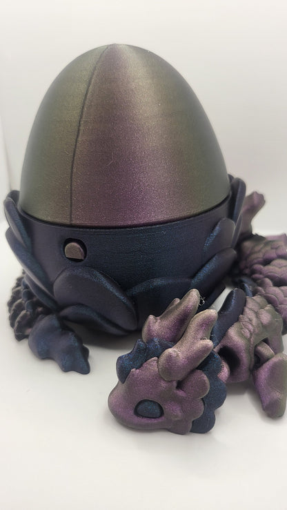 Cute Kaida Articualted Dragon - with Optional Egg | 3D Print