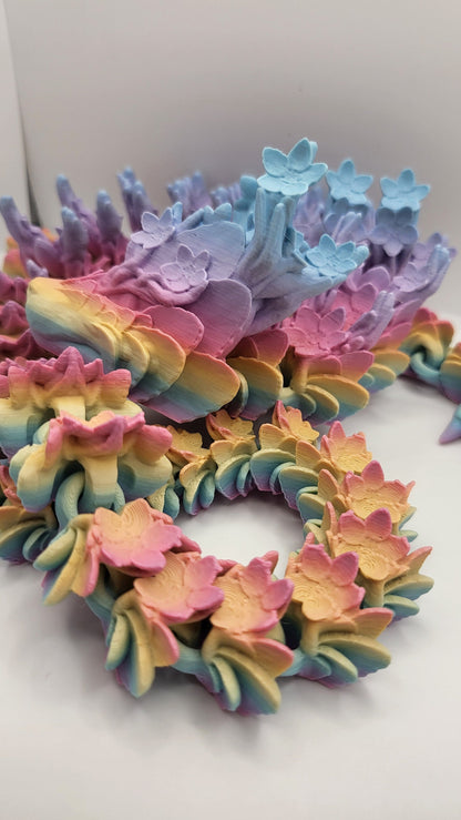 Cherry Blossom Spring Dragon | 3D Print