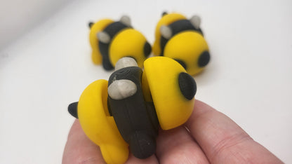 Buzzing Bee Articulated 3D Print