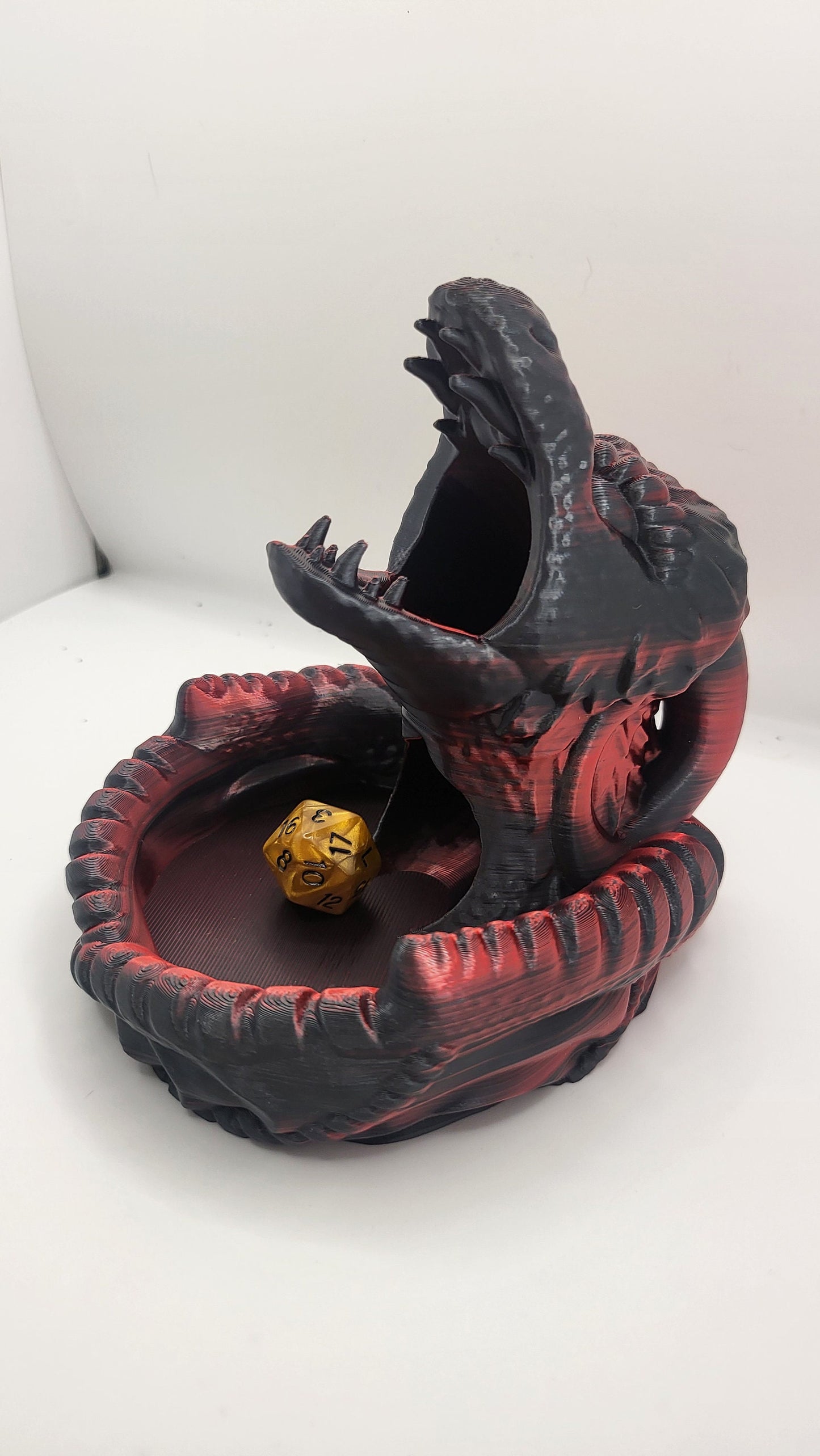 Mini Dragon Dice Tower 3D Print