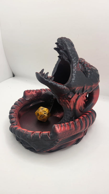 Mini Dragon Dice Tower 3D Print