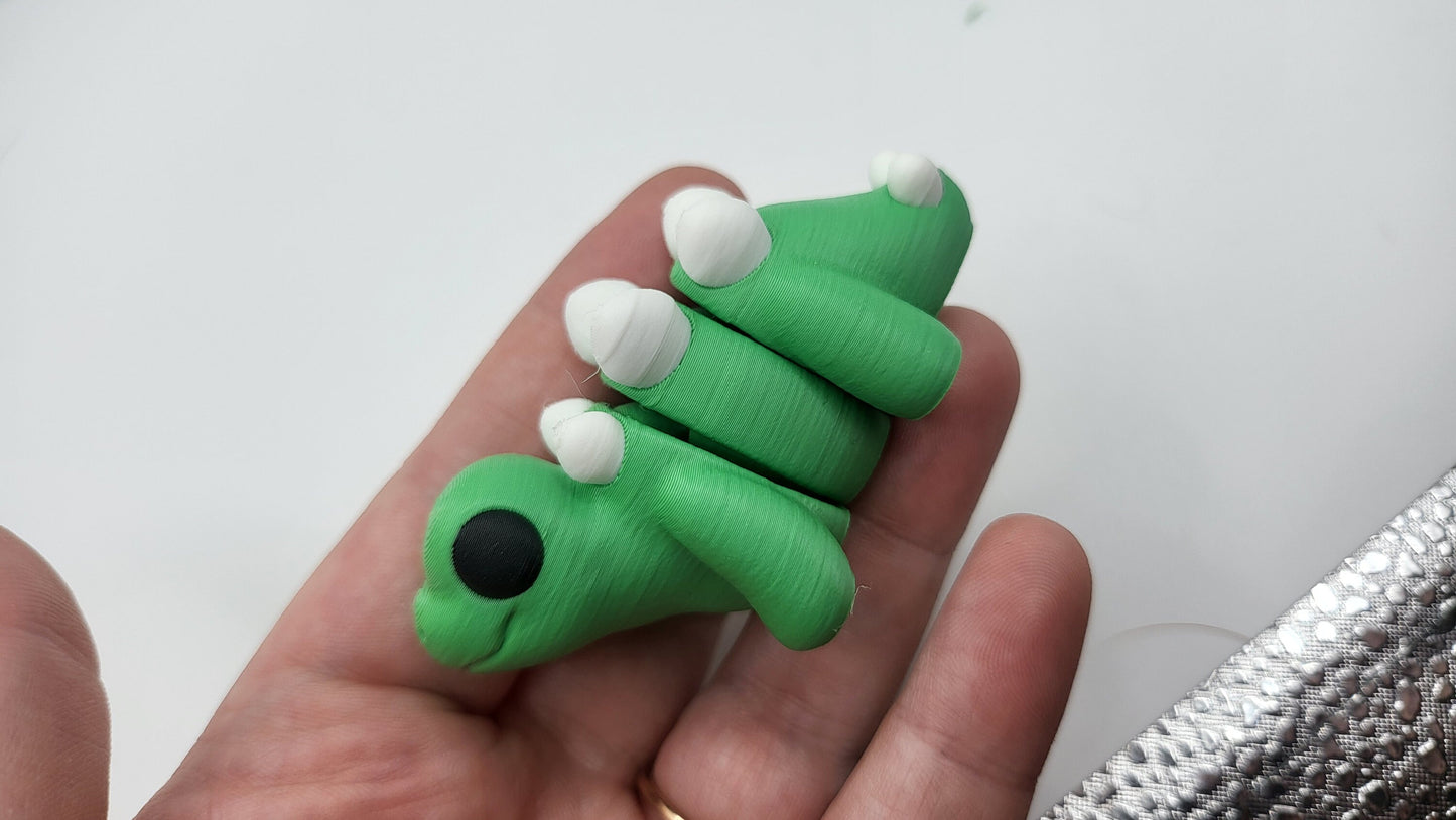 Baby Stegosaurus Dino Articulated 3D Print