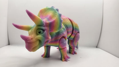 Triceratops Dinosaur Articulated 3D Print