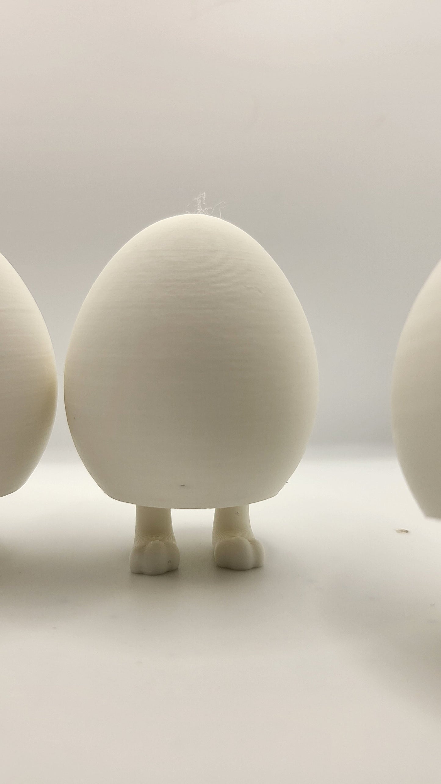 Peek-a-Boo Hiding Feet Easter Eggs (Four Style Variations!) | 3D Print