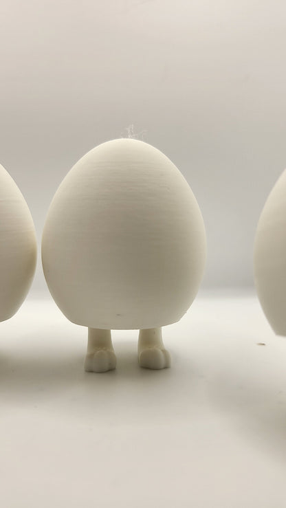 Peek-a-Boo Hiding Feet Easter Eggs (Four Style Variations!) | 3D Print