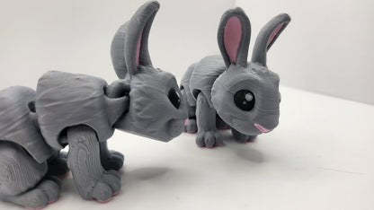 Mini Bunny Articulated 3D Print