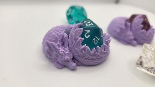 Feathered Dragon Dice Guardian 3D Print
