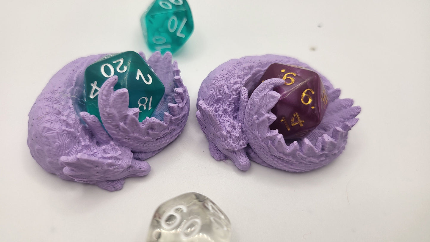 Feathered Dragon Dice Guardian 3D Print