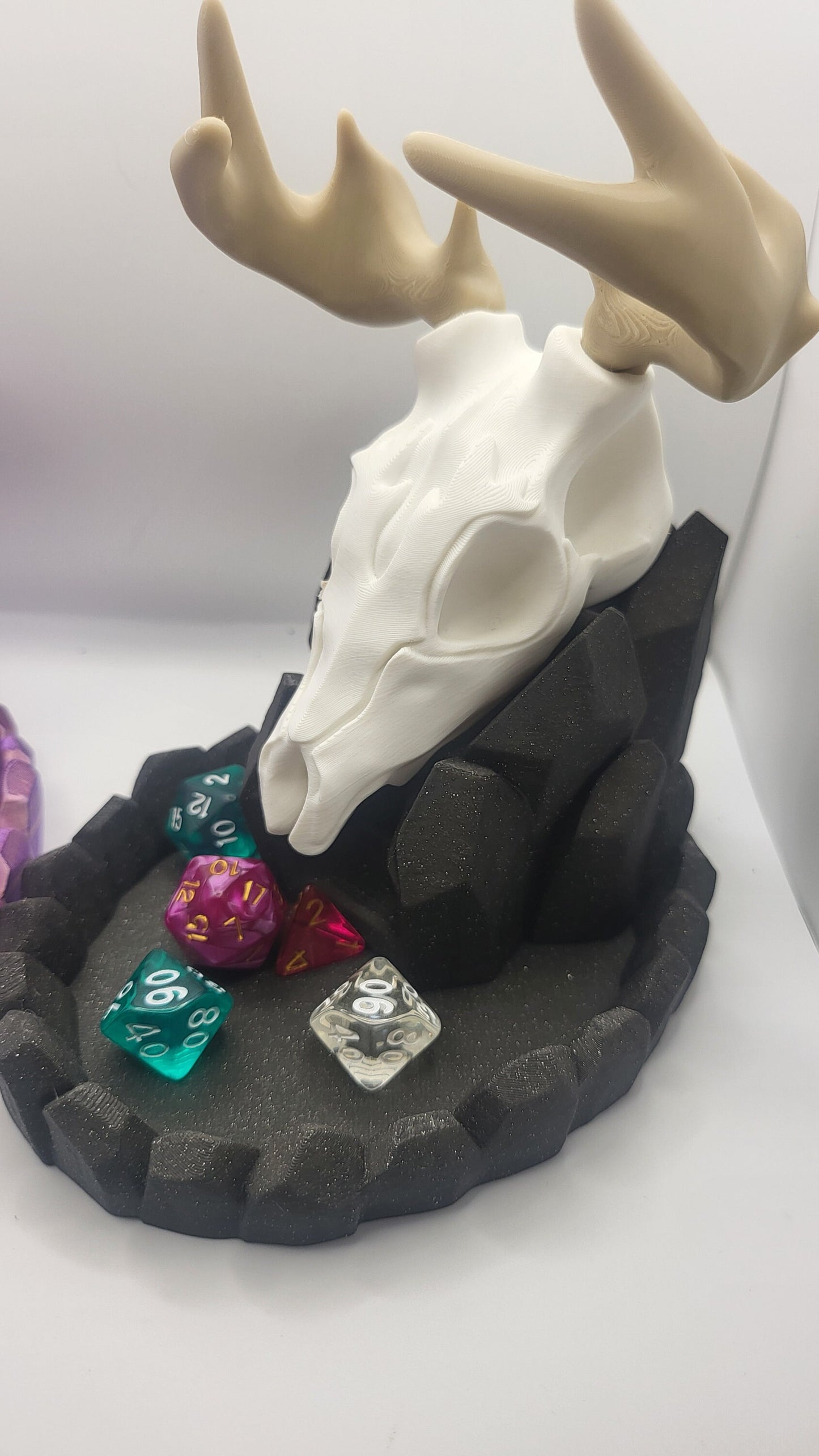 Deer Skull Dice Tower 3D Print