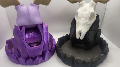 Deer Skull Dice Tower 3D Print