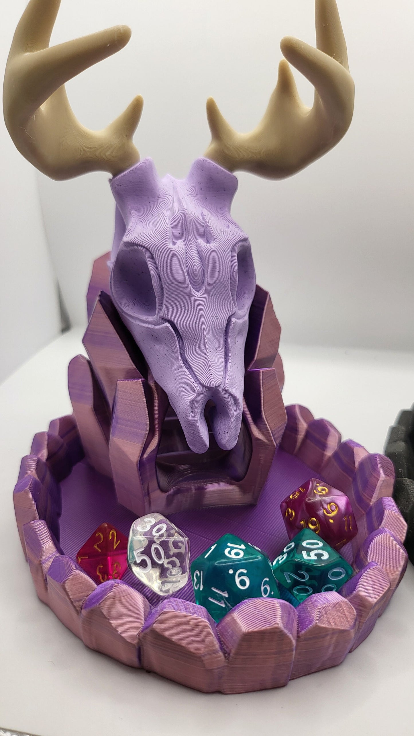 Deer Skull Dice Tower 3D Print