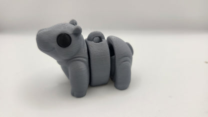 Tiny Baby Hippo Articulated 3D Print