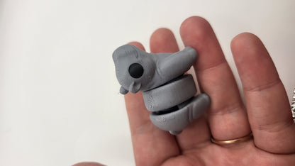 Tiny Baby Hippo Articulated 3D Print