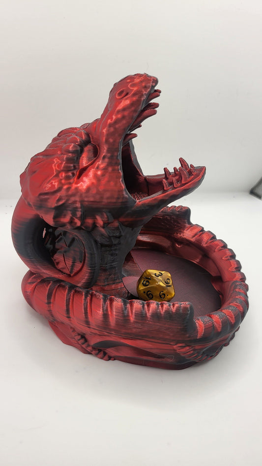 Mini Dragon Dice Tower 3D Print
