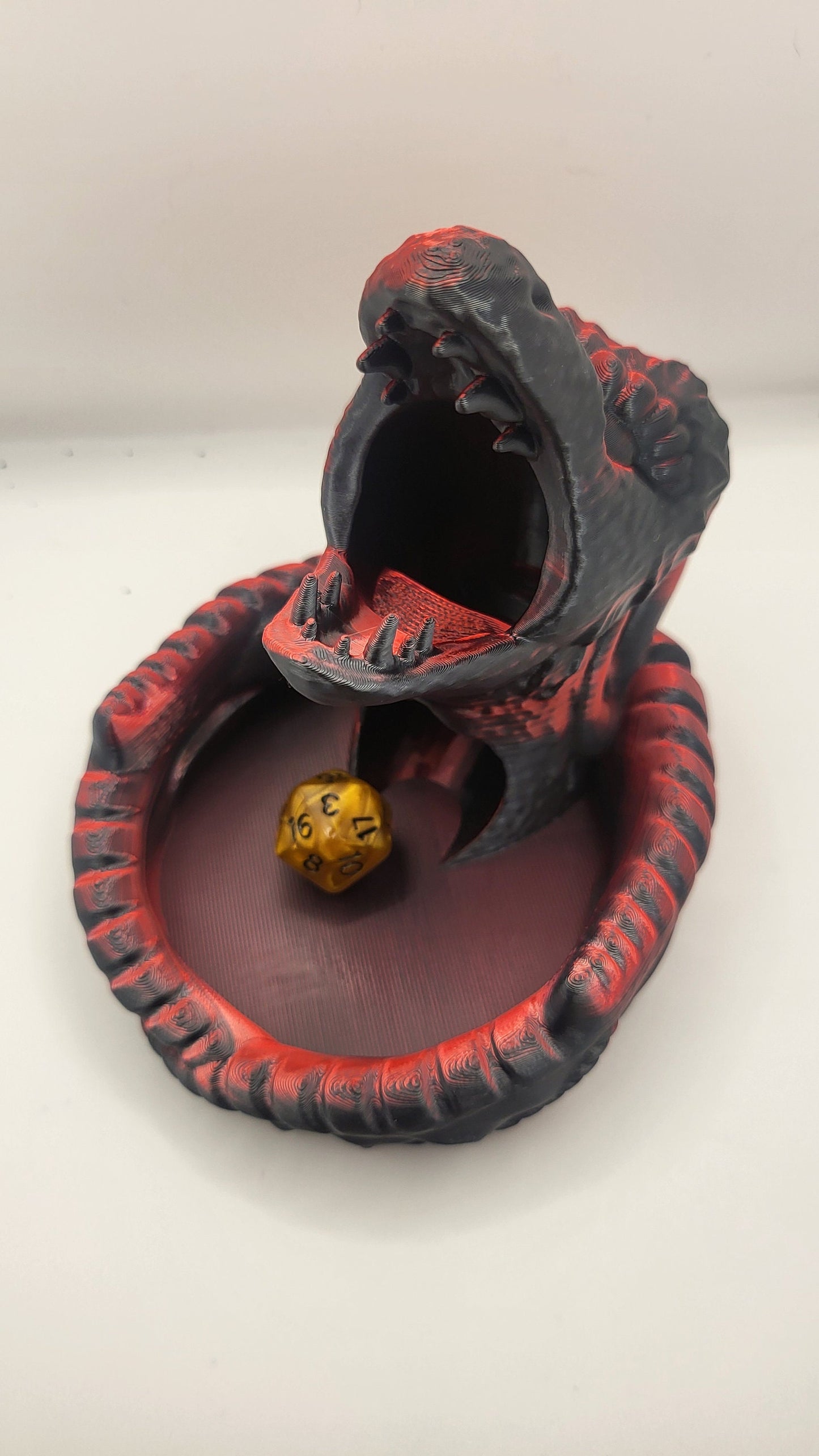 Mini Dragon Dice Tower 3D Print