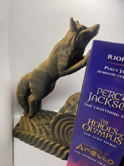 Jumping Fox Bookends (with Lip) | 3D Print