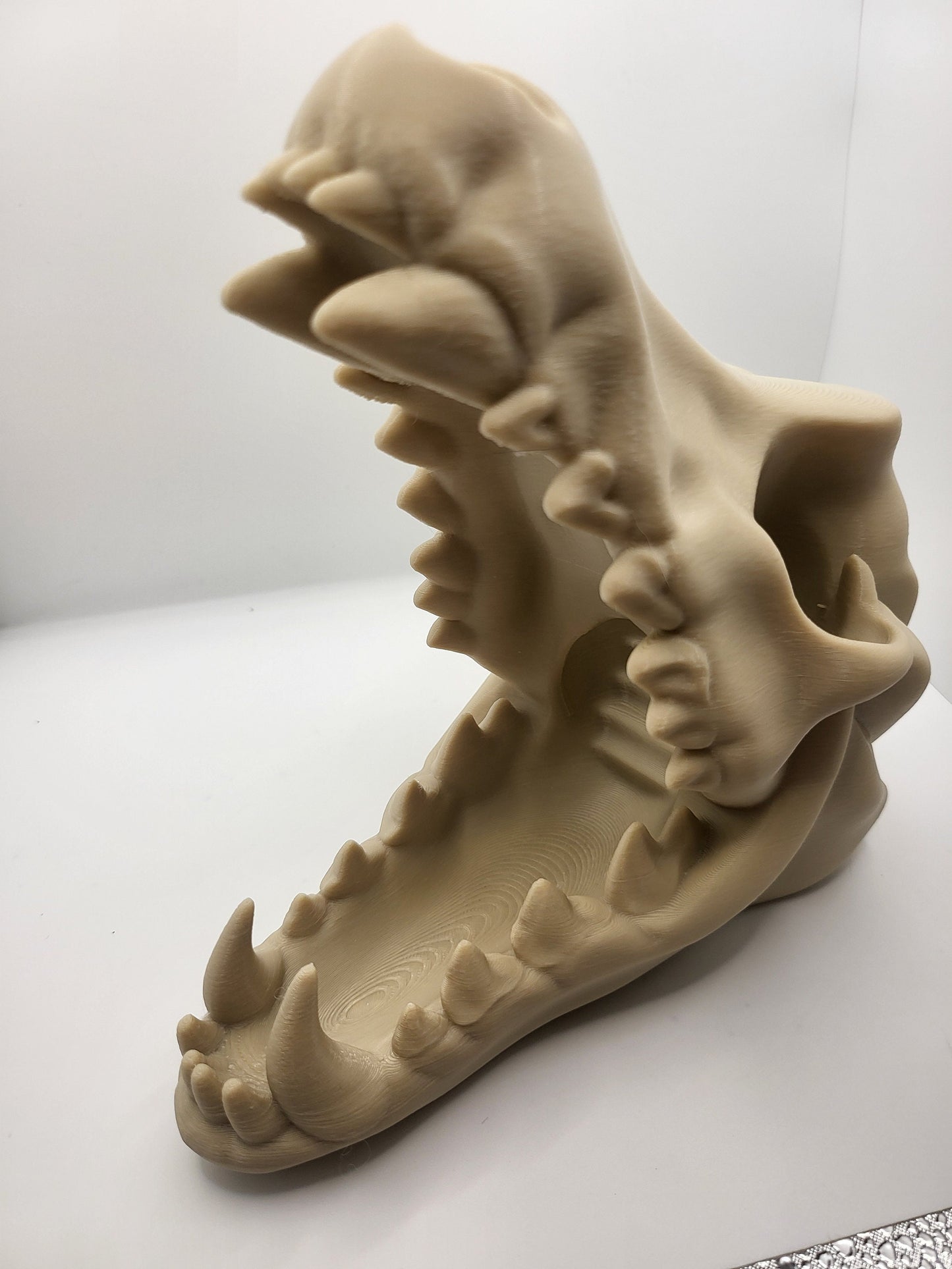 Wolf Skull Dice Tower 3D Print