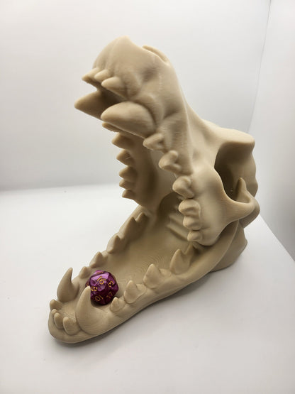 Wolf Skull Dice Tower 3D Print
