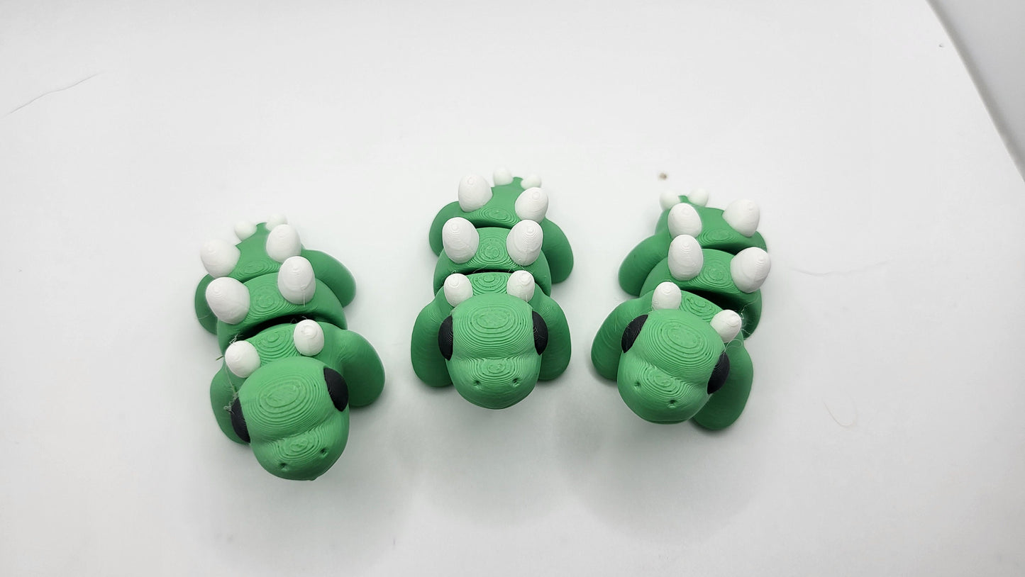 Baby Stegosaurus Dino Articulated 3D Print