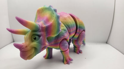 Triceratops Dinosaur Articulated 3D Print