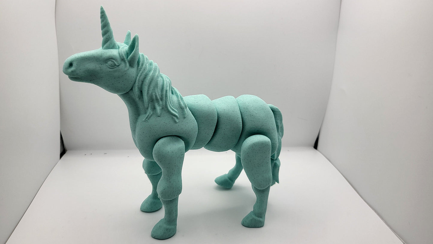 Unicorn Articulated 3D Printed| 3D Print