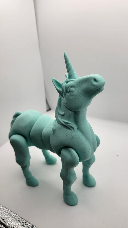 Unicorn Articulated 3D Printed| 3D Print