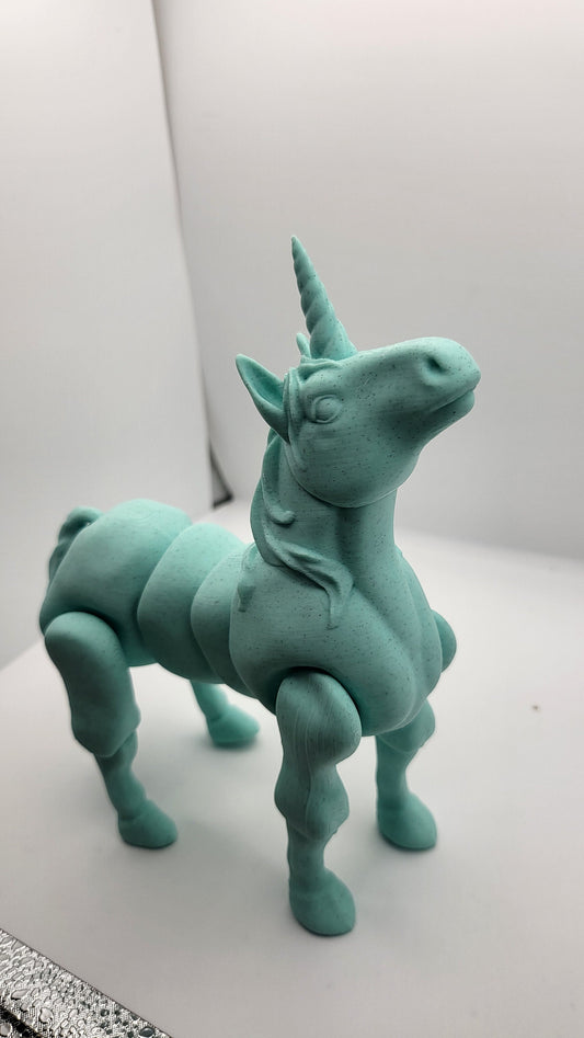 Unicorn Articulated 3D Printed| 3D Print