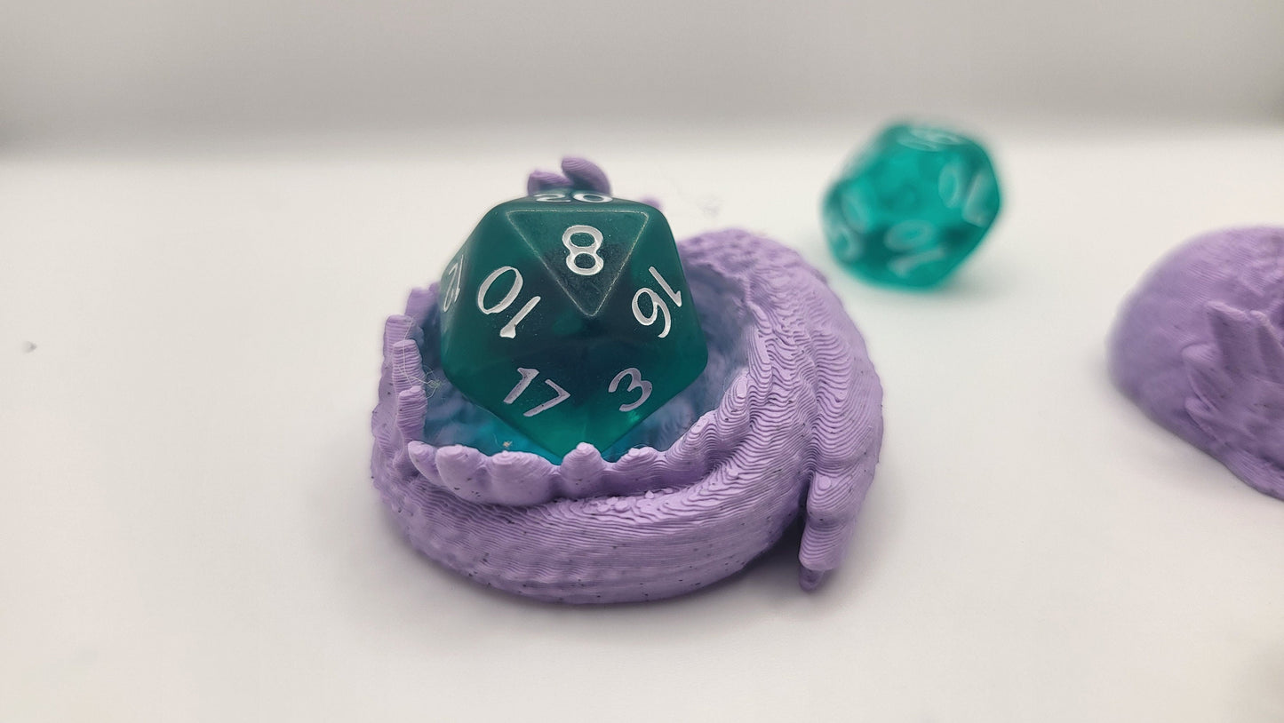 Feathered Dragon Dice Guardian 3D Print
