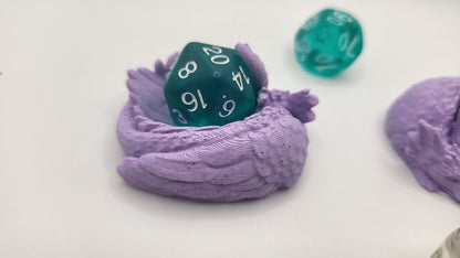 Feathered Dragon Dice Guardian 3D Print