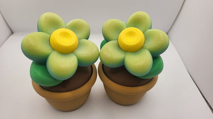 Blossom in Disguise: Small 3D Printed Flower with Hidden Loot Space