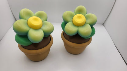 Blossom in Disguise: Small 3D Printed Flower with Hidden Loot Space