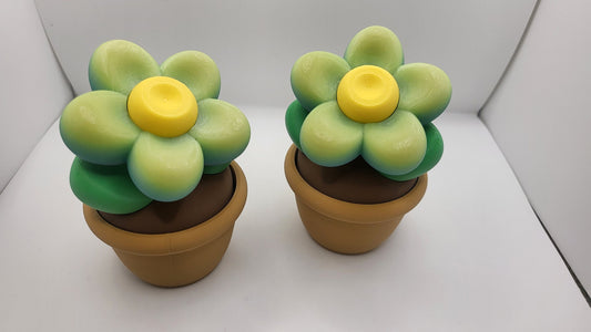 Blossom in Disguise: Small 3D Printed Flower with Hidden Loot Space