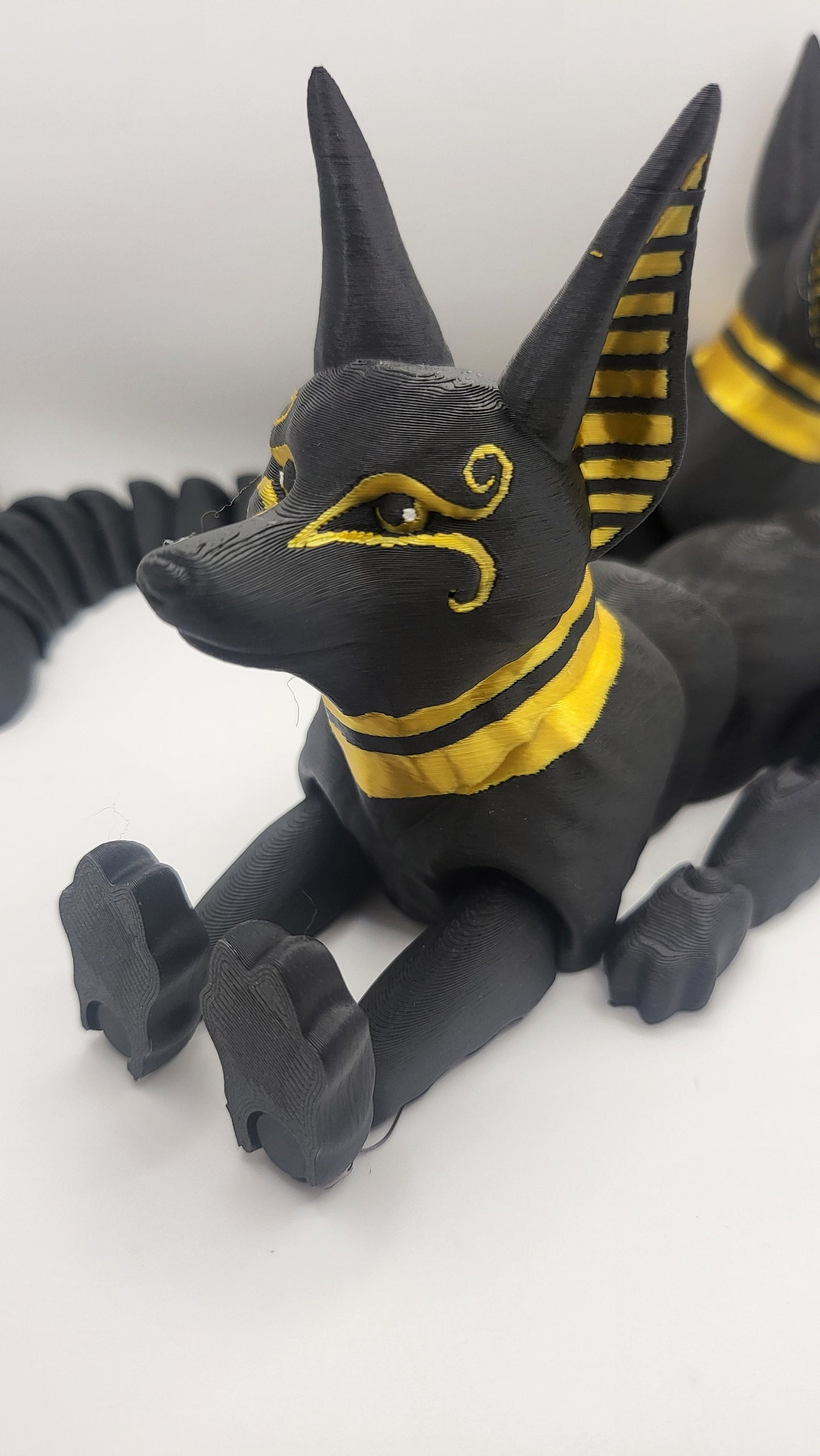 Full Size Anubis Flexi Multicolor 3D Print