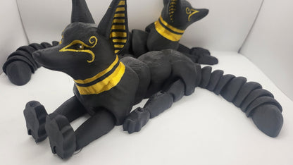 Full Size Anubis Flexi Multicolor 3D Print