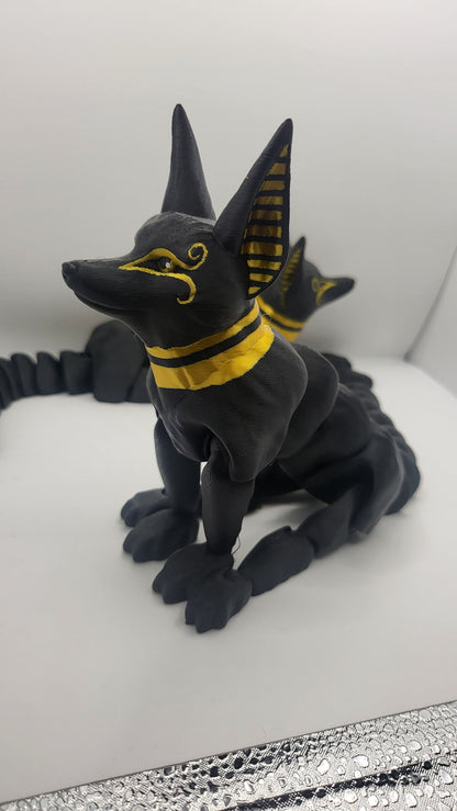 Full Size Anubis Flexi Multicolor 3D Print
