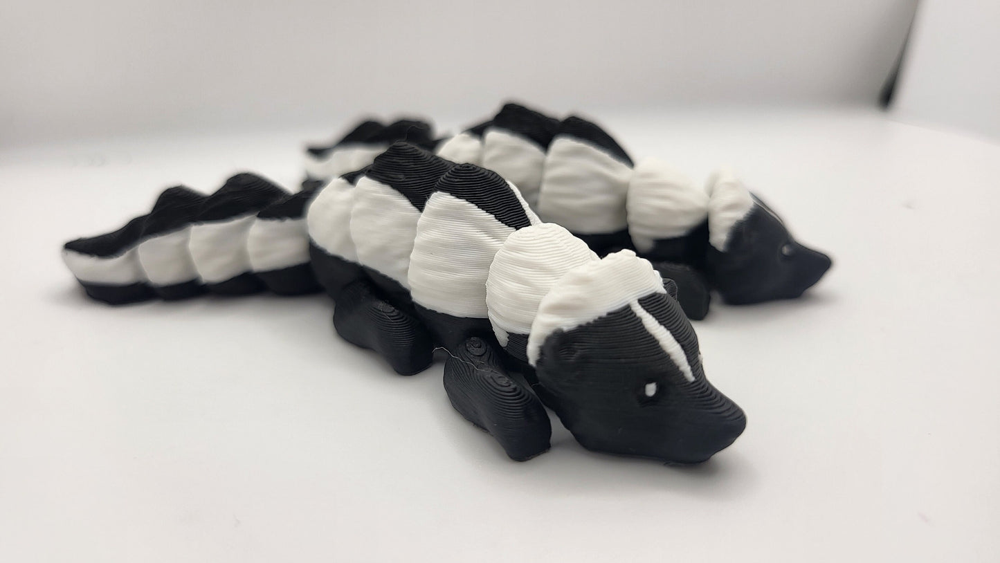Tiny Skunk Flexi Articulated 3D Print