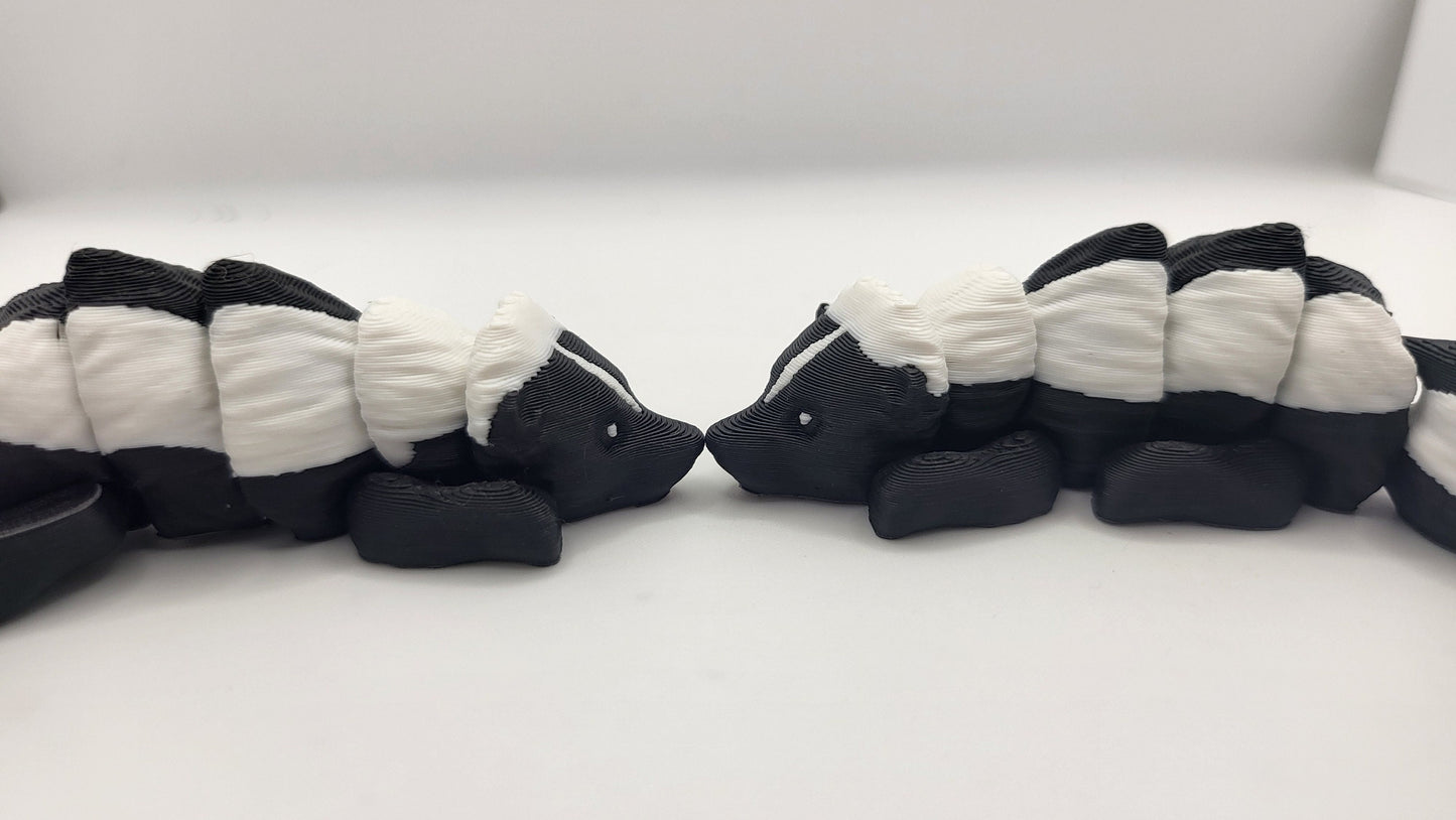 Tiny Skunk Flexi Articulated 3D Print