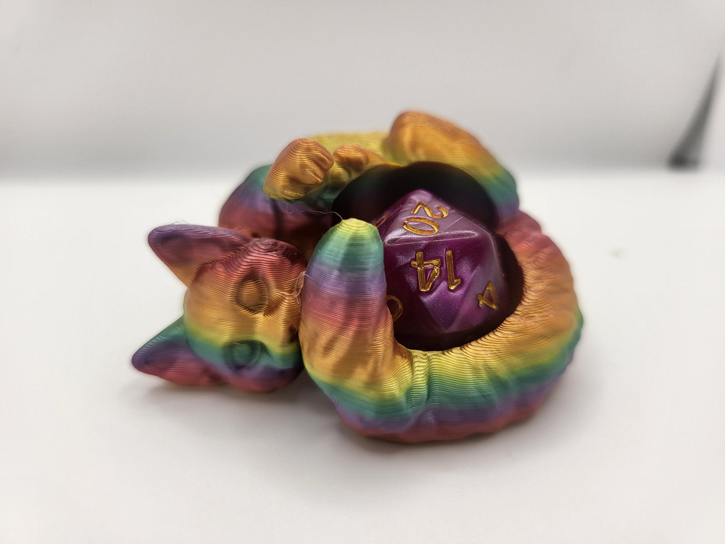 Cat Dice Guardian 3D Print