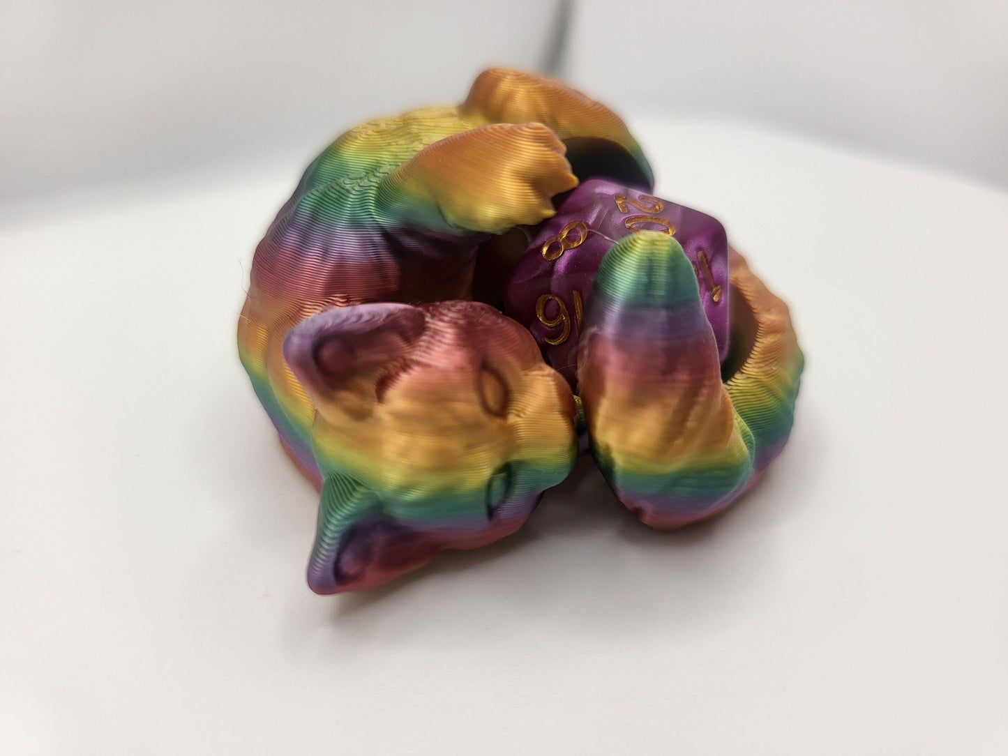 Cat Dice Guardian 3D Print