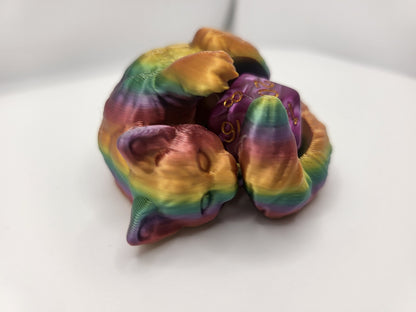 Cat Dice Guardian 3D Print
