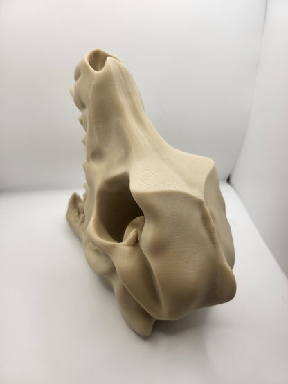 Wolf Skull Dice Tower 3D Print