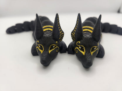 Tiny Anubis Flexi Multicolor 3D Print